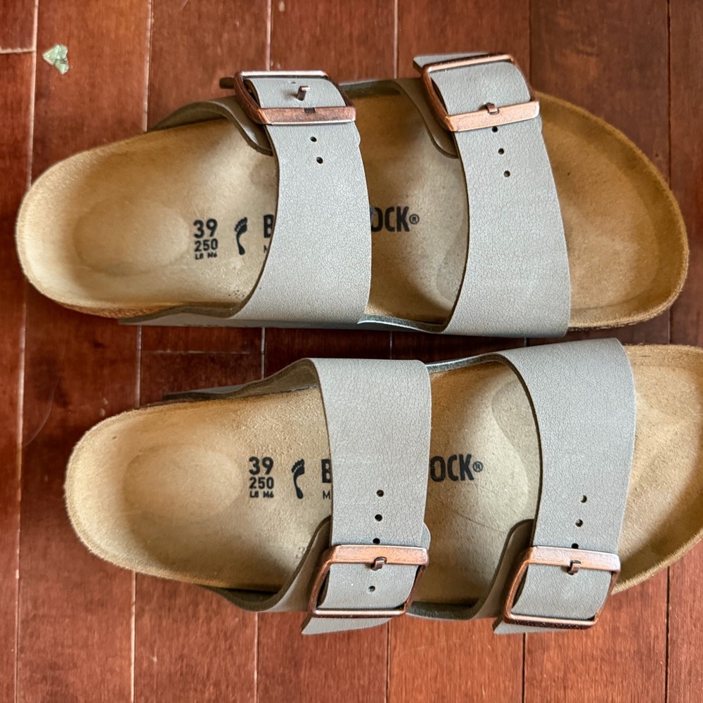 Birkenstock Tan Footbed Sandals